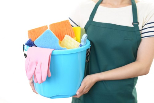 Professional house cleaning in Acton with a tidy living room
