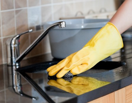 Preparing a property for one off cleaning in Acton with organized rooms