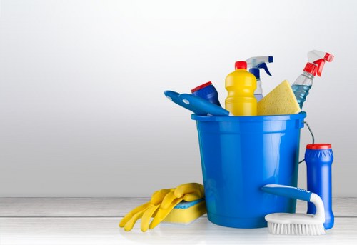 Deep cleaning tasks in an Acton kitchen during a one-time service