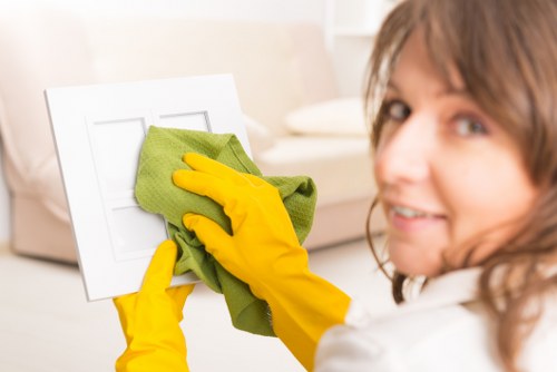 Service issue being assessed in a cleaning complaints process